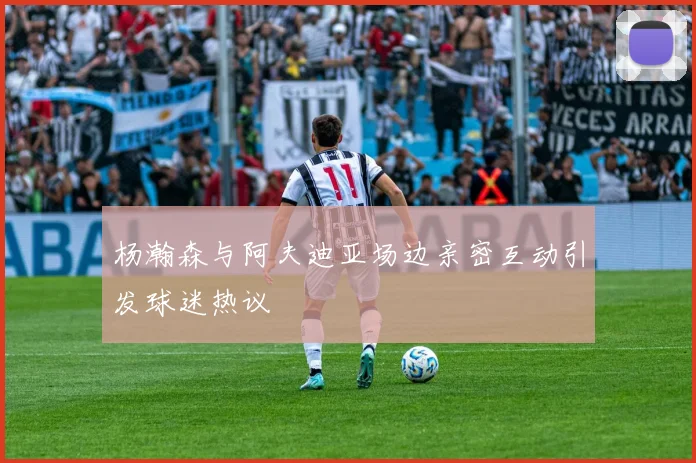 杨瀚森与阿夫迪亚场边亲密互动引发球迷热议